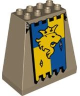 LEGO® DUPLO® STĚNA HRADBA HRADU