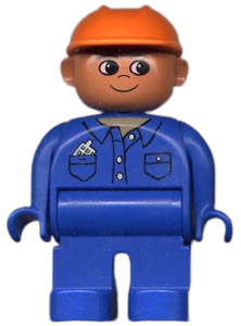 LEGO® DUPLO® FIGURKA DĚLNÍK CARGO