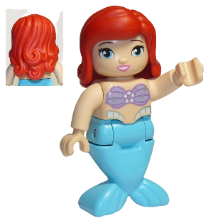 LEGO® DUPLO® FIGURKA ŽENA ARIELKA ARIEL ZE SETU 10922
