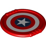 LEGO® DUPLO® ŠTÍT K FIGURCE CAPTAIN AMERICA