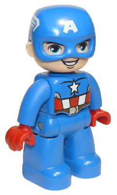 LEGO® DUPLO® SUPER HEROES FIGURKA CAPTAIN AMERICA ZE SETU 10921