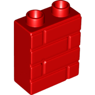 LEGO® DUPLO® KOSTKA 2X1 NOP CIHLA OBLOŽENÍ