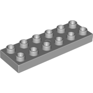 LEGO® DUPLO® KOSTKA TRAVERZKA NÍZKÁ 2x6 NOPY