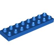 LEGO® DUPLO® KOSTKA TRAVERZKA 2X8 NÍZKÁ