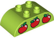 LEGO® DUPLO® KOSTKA S POTISKEM JABLÍČKA