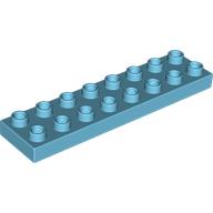LEGO® DUPLO® KOSTKA TRAVERZKA 2X8 NÍZKÁ