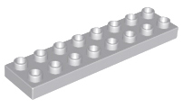 LEGO® DUPLO® KOSTKA TRAVERZKA 2X8 NÍZKÁ