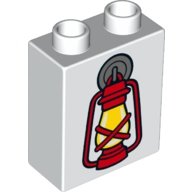 LEGO® DUPLO® KOSTKA POTISK LUCERNA LAMPA