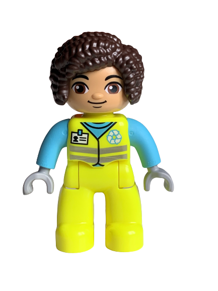 LEGO® DUPLO® FIGURKA ŽENA POPELÁŘKA