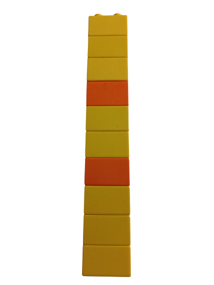 LEGO® DUPLO® SADA 10 KS KOSTEK 2X2 NOPY