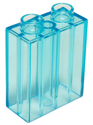 LEGO® DUPLO® KOSTKA 2X1 NOP PRŮHLEDNÁ