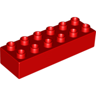 LEGO® DUPLO® KOSTKA 2x6 NOPŮ