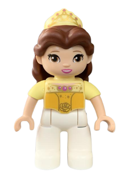 LEGO® DUPLO® FIGURKA ŽENA PRINCEZNA KRÁSKA BELLA BELLE ZE SETU 10960