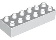 LEGO® DUPLO® KOSTKA TRAVERZA VYSOKÁ 2X6 NOPŮ - ZAŽLOUTLÁ
