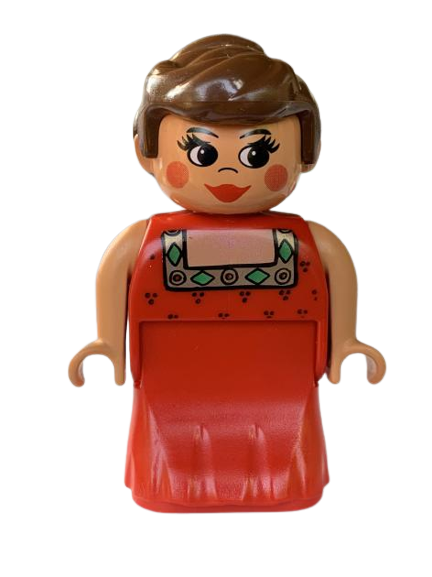 LEGO® DUPLO® FIGURKA ŽENA MAMINKA
