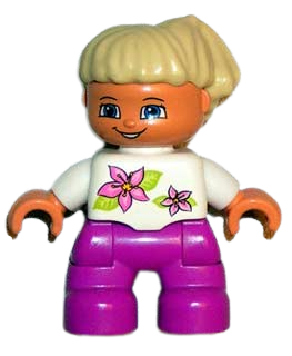 LEGO® DUPLO® FIGURKA DÍTĚ HOLČIČKA HOLKA