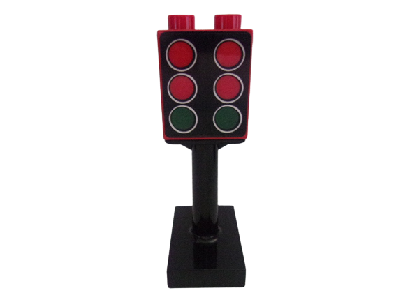 LEGO® DUPLO® DOPRAVNÍ ZNAČKA SEMAFOR