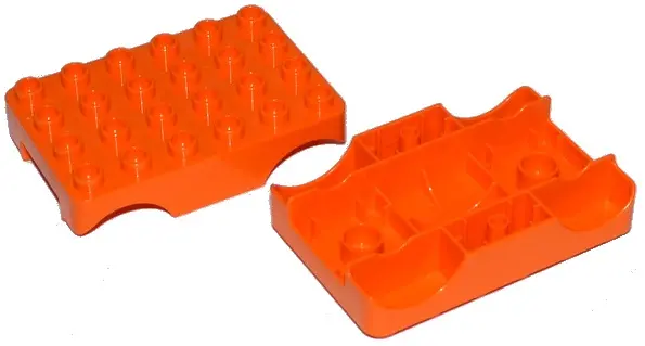 LEGO® DUPLO® PODLOŽKA DESKA 4X6 NA PODVOZEK VOZÍK - 1 KUS