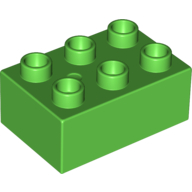 LEGO® DUPLO® KOSTKA 2X3 NOPŮ