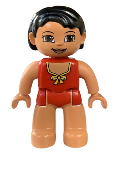 LEGO® DUPLO® FIGURKA ŽENA MAMINKA ARTISTKA