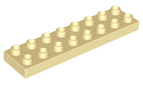 LEGO® DUPLO® KOSTKA TRAVERZKA NÍZKÁ
