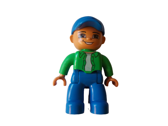 LEGO® DUPLO® FIGURKA MUŽ TATÍNEK, TÁTA