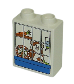 LEGO® DUPLO® KOSTKA POTISK KŘEČEK