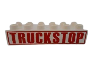 LEGO® DUPLO® TRAVERZA 2X6S POTISKEM TRUCK STOP