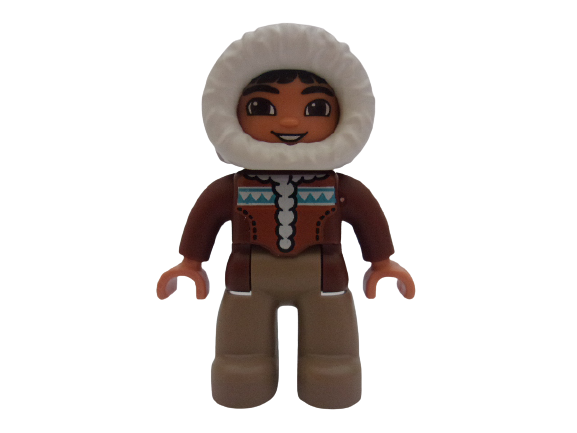 LEGO® DUPLO® FIGURKA MUŽ ESKYMÁK