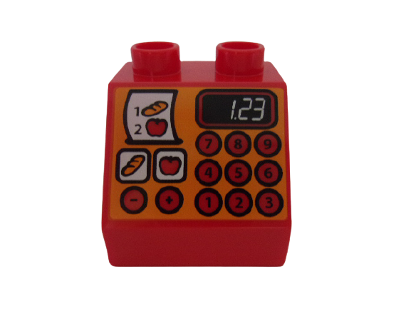 LEGO® DUPLO® KOSTKA S POTISKEM POKLADNA