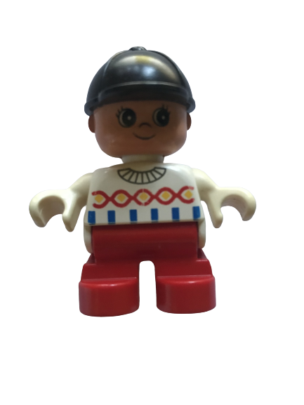 LEGO® DUPLO® FIGURKA ŽOKEJ ŽOKEJKA