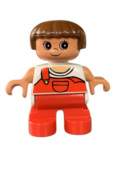 LEGO® DUPLO® FIGURKA DĚTI HOLČIČKA HOLKA