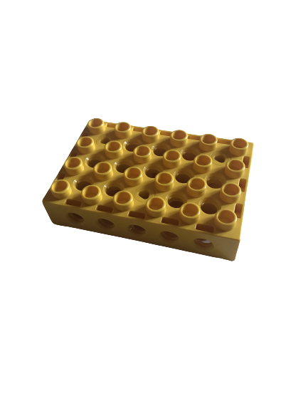 LEGO® DUPLO® TOOLO KOSTKA 4X6 NOPY