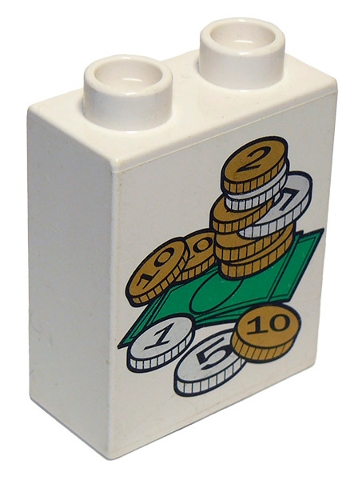LEGO® DUPLO® KOSTKA S POTISKEM PENÍZE