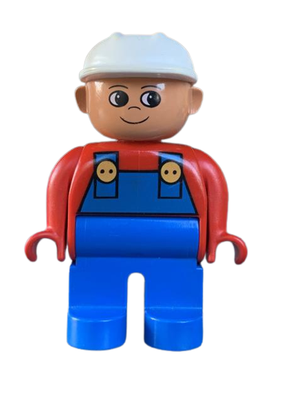 LEGO® DUPLO® FIGURKA MUŽ DĚLNÍK TATÍNEK