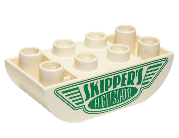 LEGO® DUPLO® KOSTKA SPOTISKEM PLANES LETECKÁ ŠKOLA