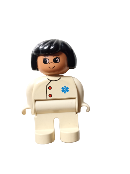 LEGO® DUPLO® FIGURKA ŽENA DOKTORKA LÉKAŘKA