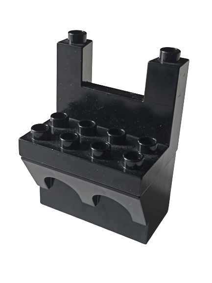 LEGO® DUPLO® HRADBA OCHOZ CIMBUŘÍ ČERNÉ