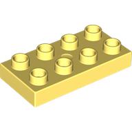 LEGO® DUPLO® KOSTKA TRAVERZKA 2x4 NÍZKÁ