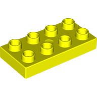 LEGO® DUPLO® KOSTKA TRAVERZKA 2x4 NÍZKÁ