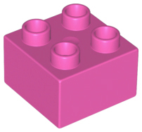 LEGO® DUPLO® KOSTKA 2X2 NOPY
