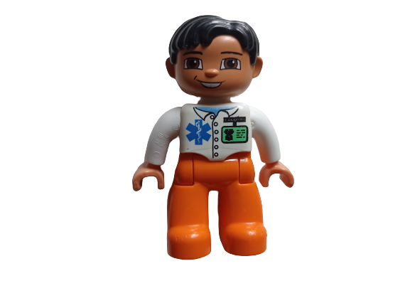 LEGO® DUPLO® FIGURKA MUŽ DOKTOR LÉKAŘ