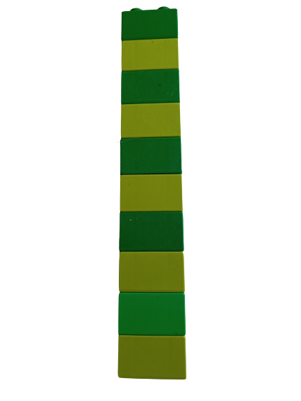 LEGO® DUPLO® SADA 10 KS KOSTEK 2X2 NOPY