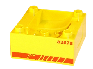 LEGO® DUPLO® BEDNA BEDÝNKA KORBA KABINA VLAKU
