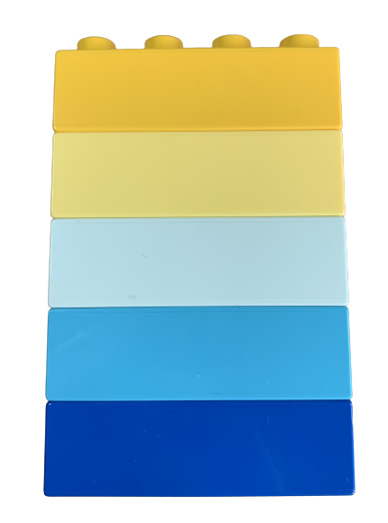 LEGO® DUPLO® SADA KOSTEK 2x4 NOPY