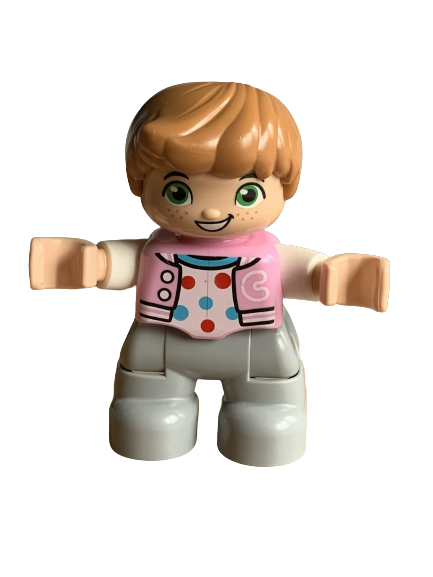 LEGO® DUPLO® FIGURKA DÍTĚ KLUK CHLAPEČEK