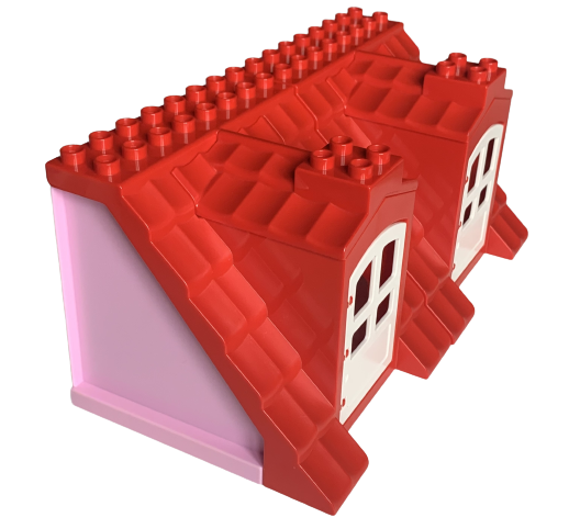 LEGO® DUPLO® STŘECHA DOMU PŮDA - 2 BOČNICE