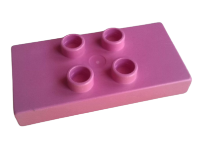LEGO® DUPLO® KOSTKA TRAVERZKA 2x4 NÍZKÁ