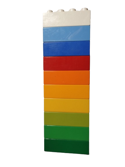 LEGO® DUPLO® SADA KOSTEK 2x4 NOPY