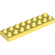 LEGO® DUPLO® KOSTKA TRAVERZKA 2X8 NÍZKÁ